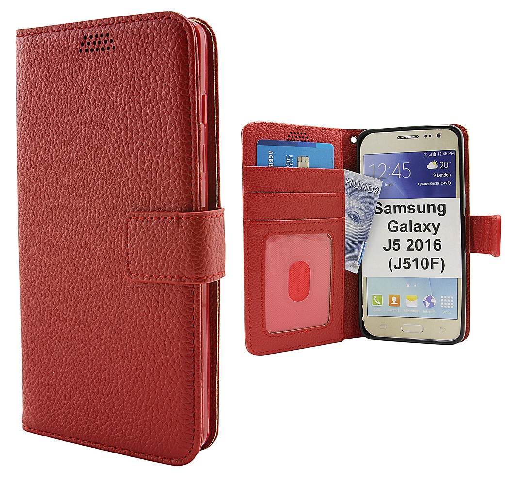 New Standcase Wallet Samsung Galaxy J5 2016 (J510F)