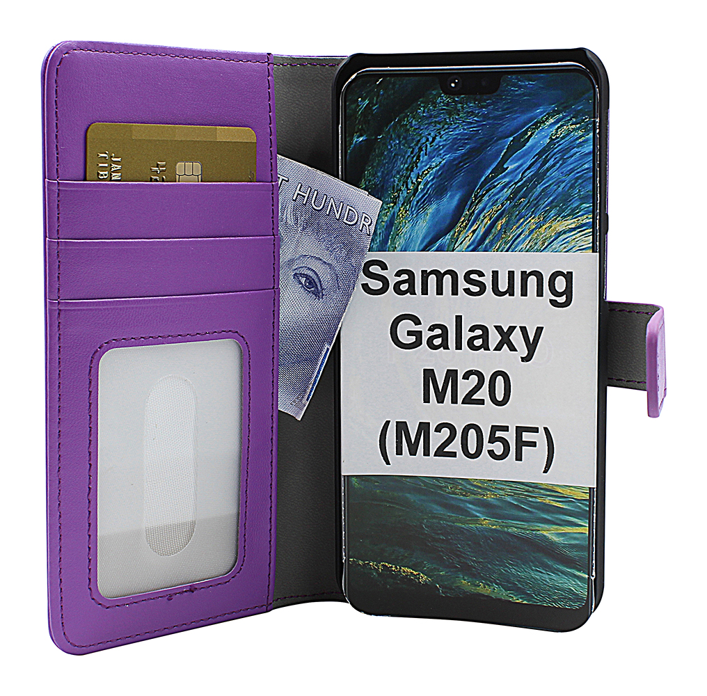 Skimblocker Magnet Wallet Samsung Galaxy M20 (M205F)