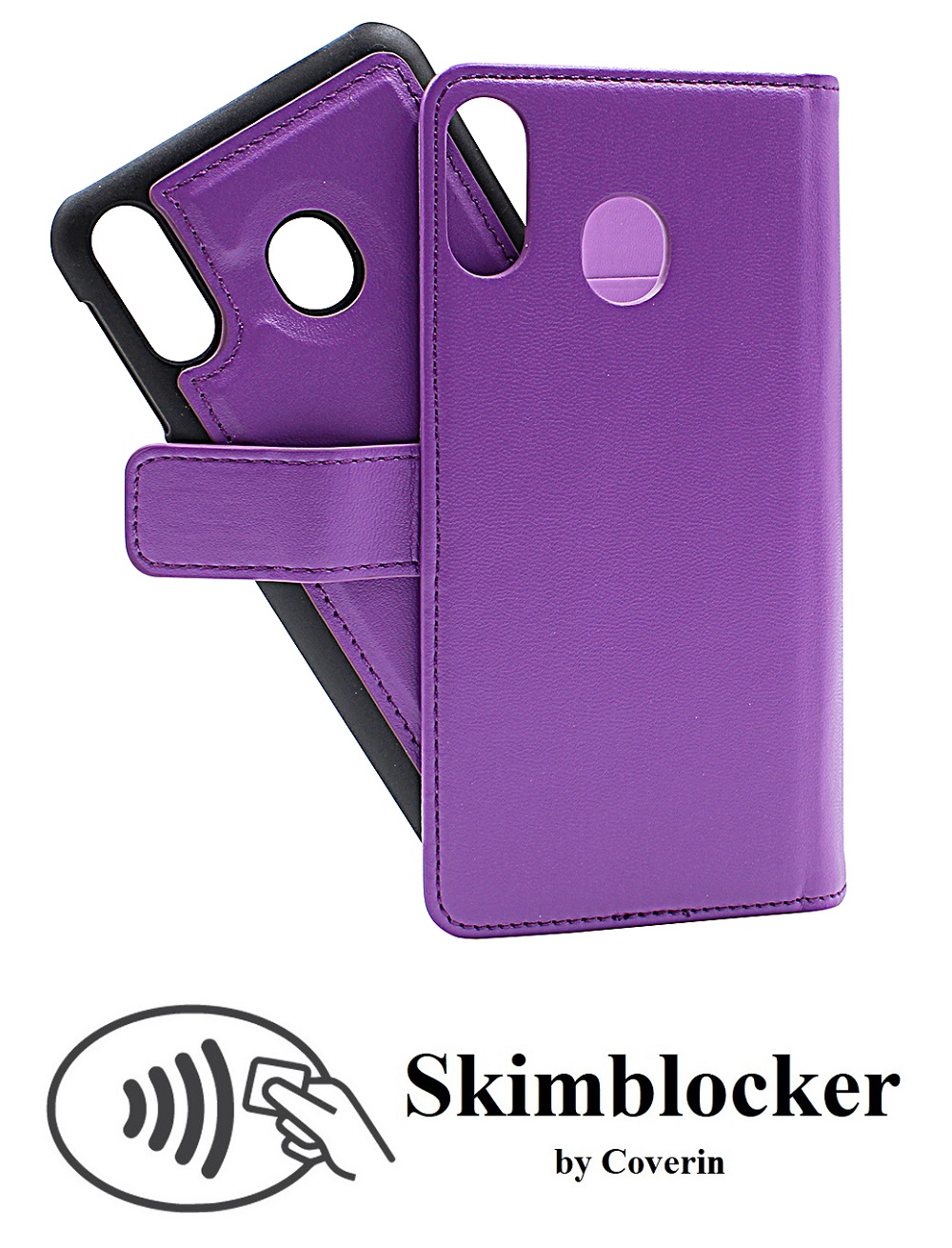 Skimblocker Magnet Wallet Samsung Galaxy M20 (M205F)