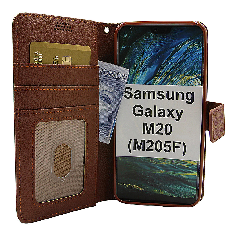New Standcase Wallet Samsung Galaxy M20 (M205F)
