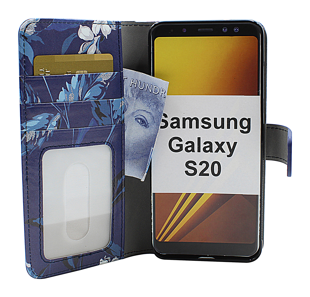 Skimblocker Magnet Designwallet Samsung Galaxy S20 (G980F)