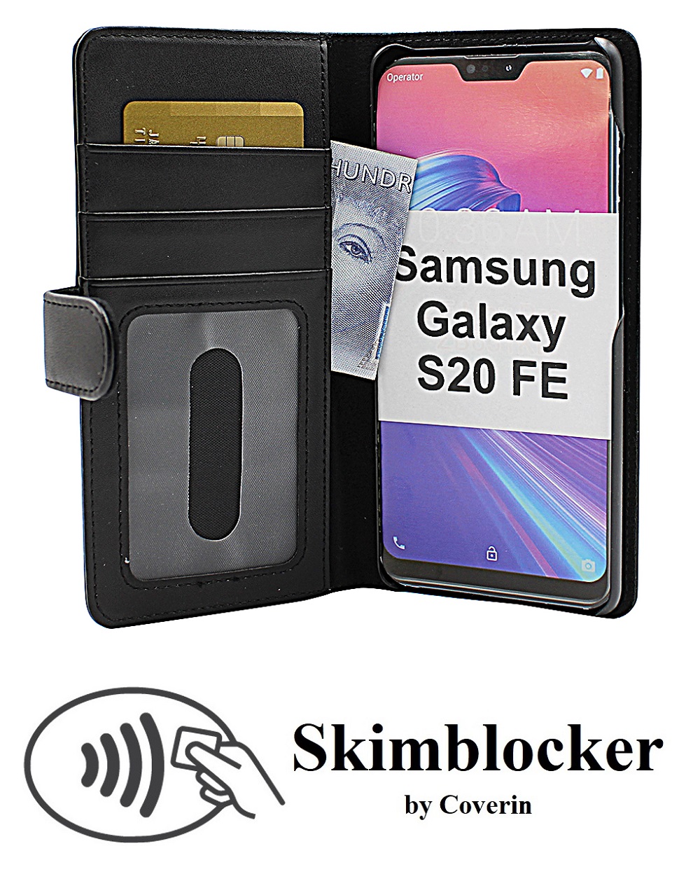 Skimblocker Mobiltaske Samsung Galaxy S20 FE (G780F)