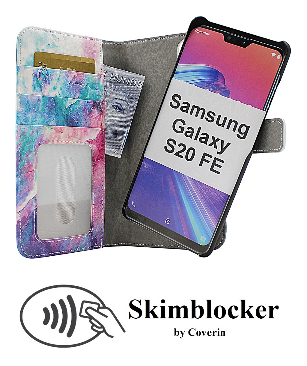 Skimblocker Magnet Designwallet Samsung Galaxy S20 FE / S20 FE 5G
