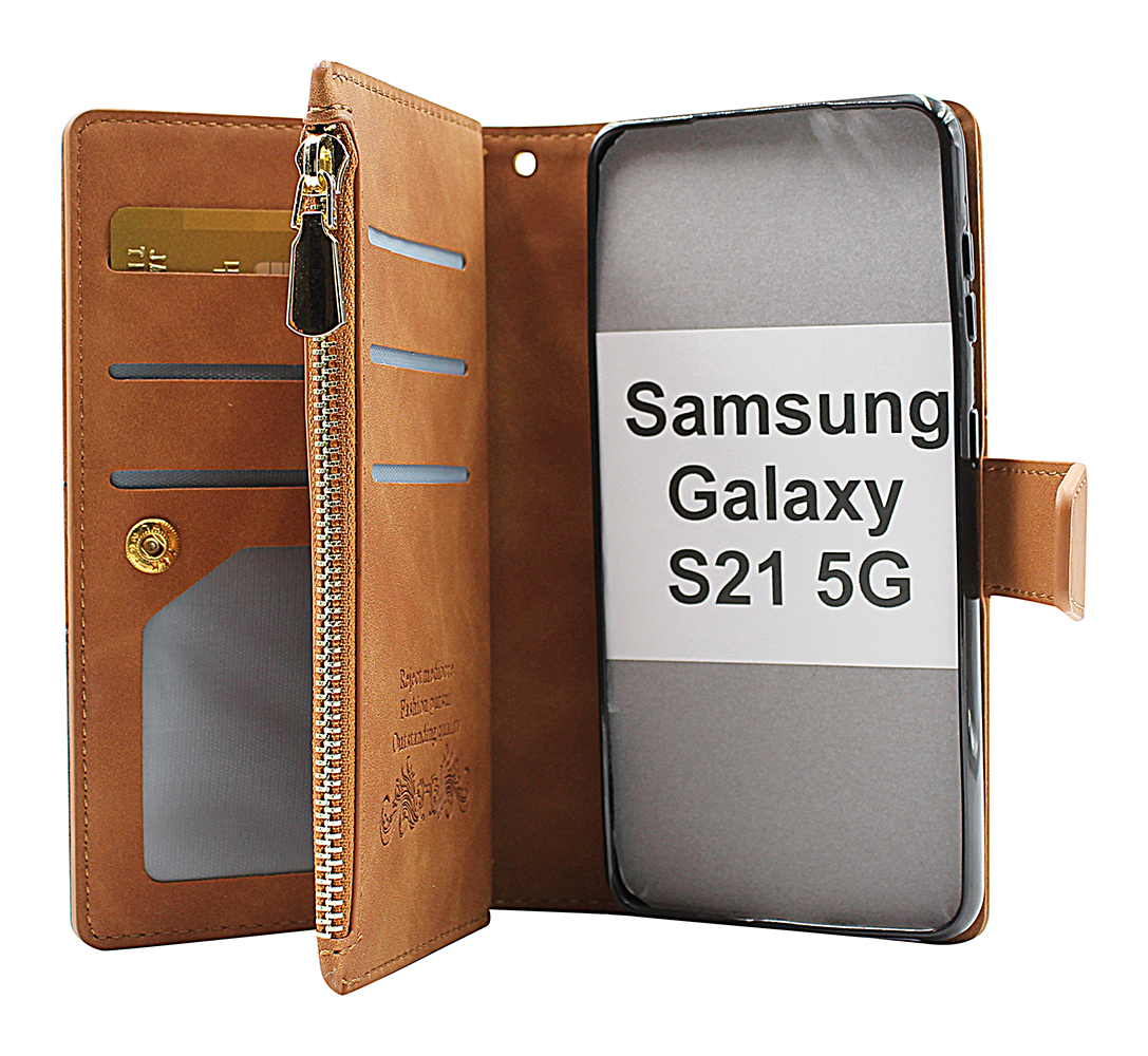 XL Standcase Luxwallet Samsung Galaxy S21 5G (SM-G991B)