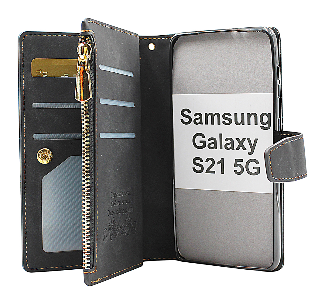 XL Standcase Luxwallet Samsung Galaxy S21 5G (SM-G991B)