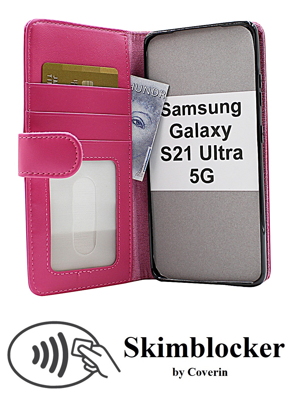 Skimblocker Mobiltaske Samsung Galaxy S21 Ultra 5G (G998B)