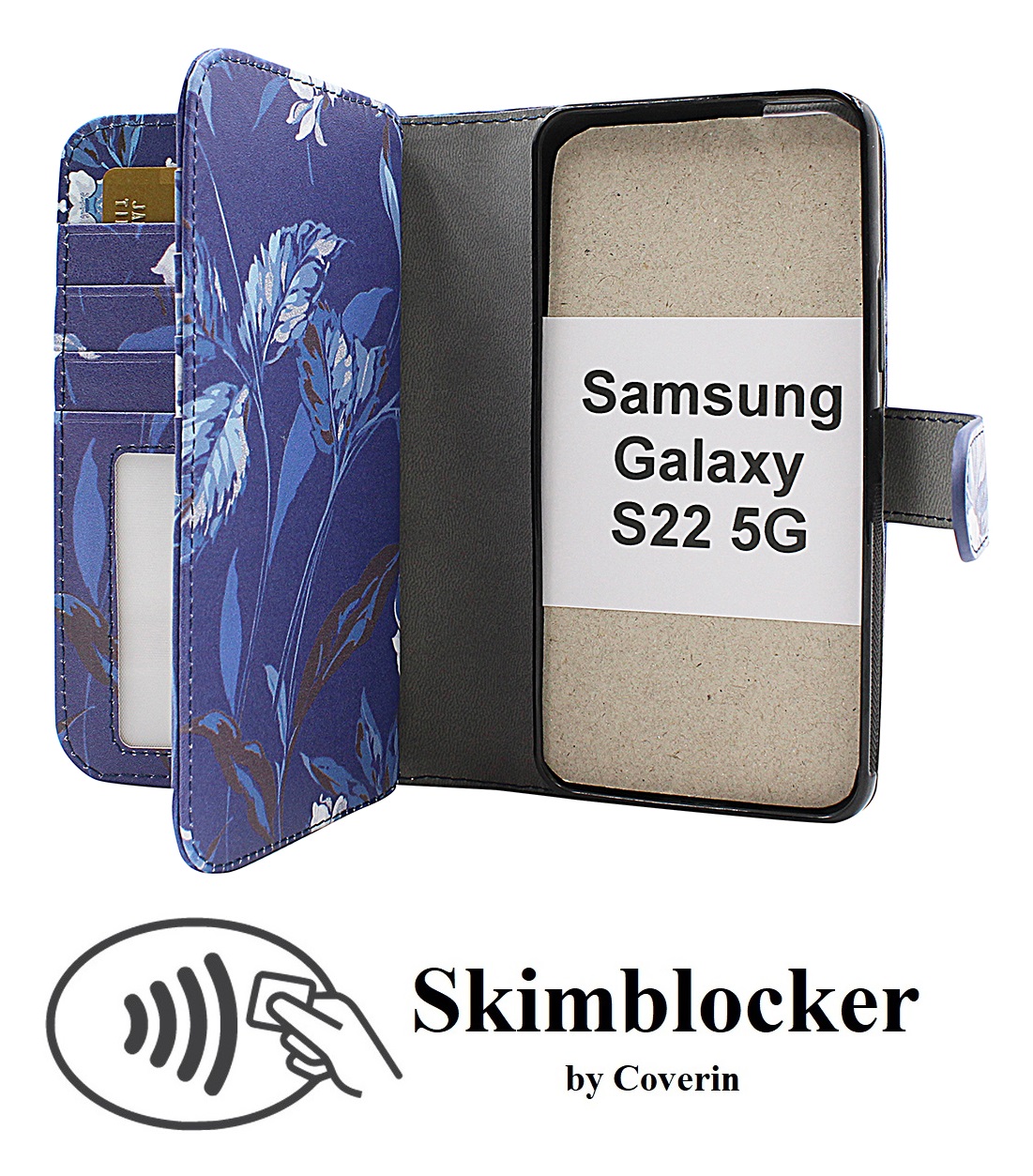 Skimblocker XL Magnet Designwallet Samsung Galaxy S22 5G