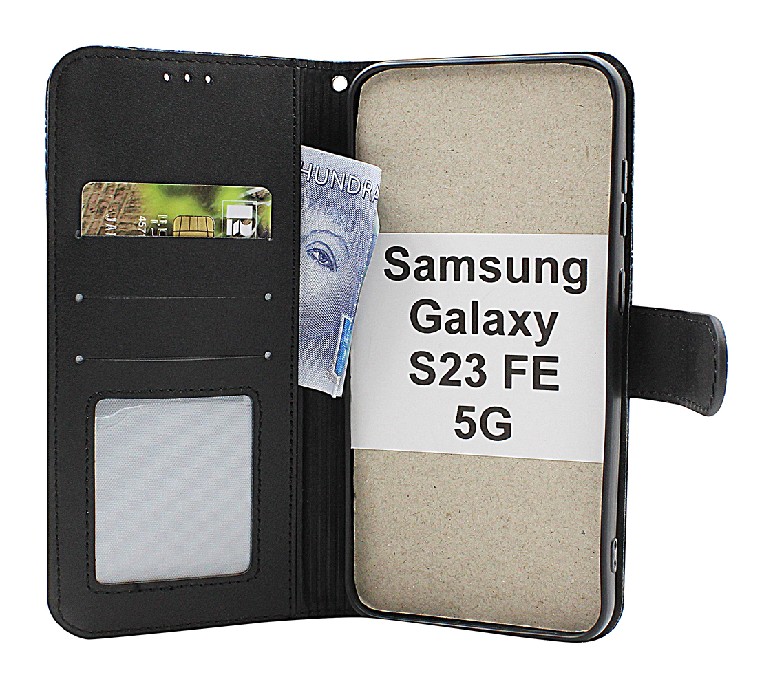 Flower Standcase Wallet Samsung Galaxy S23 FE 5G