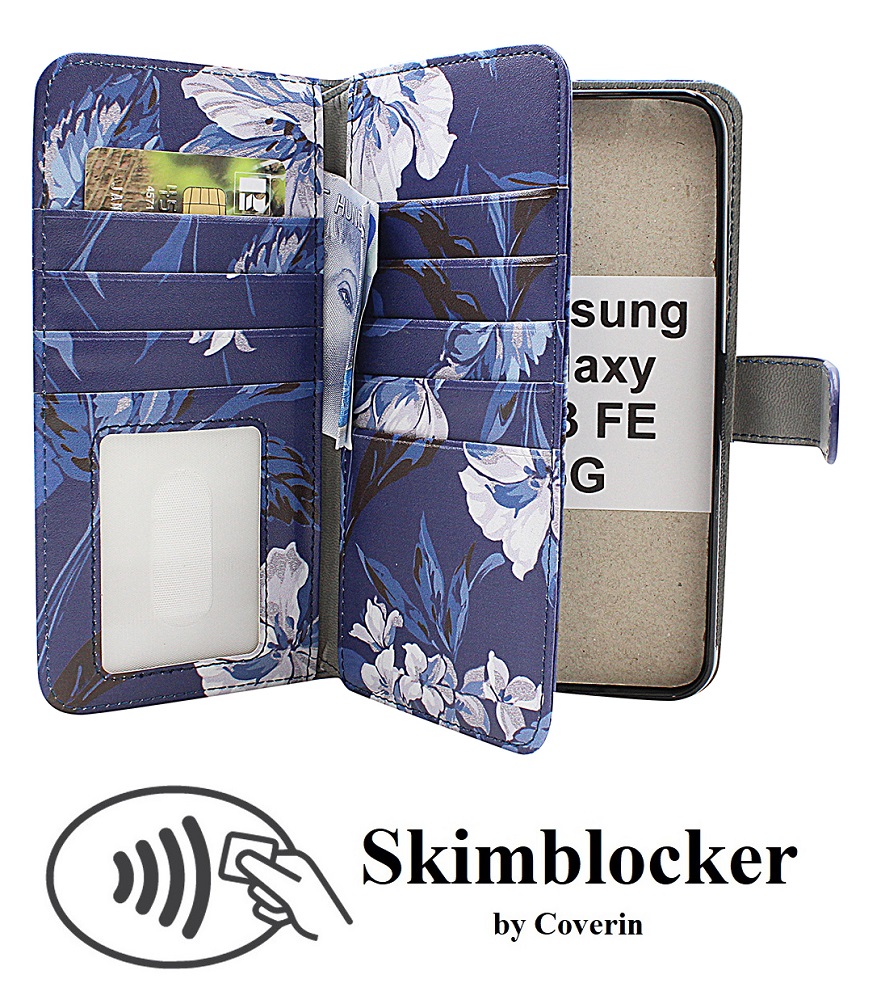 Skimblocker XL Magnet Designwallet Samsung Galaxy S23 FE 5G