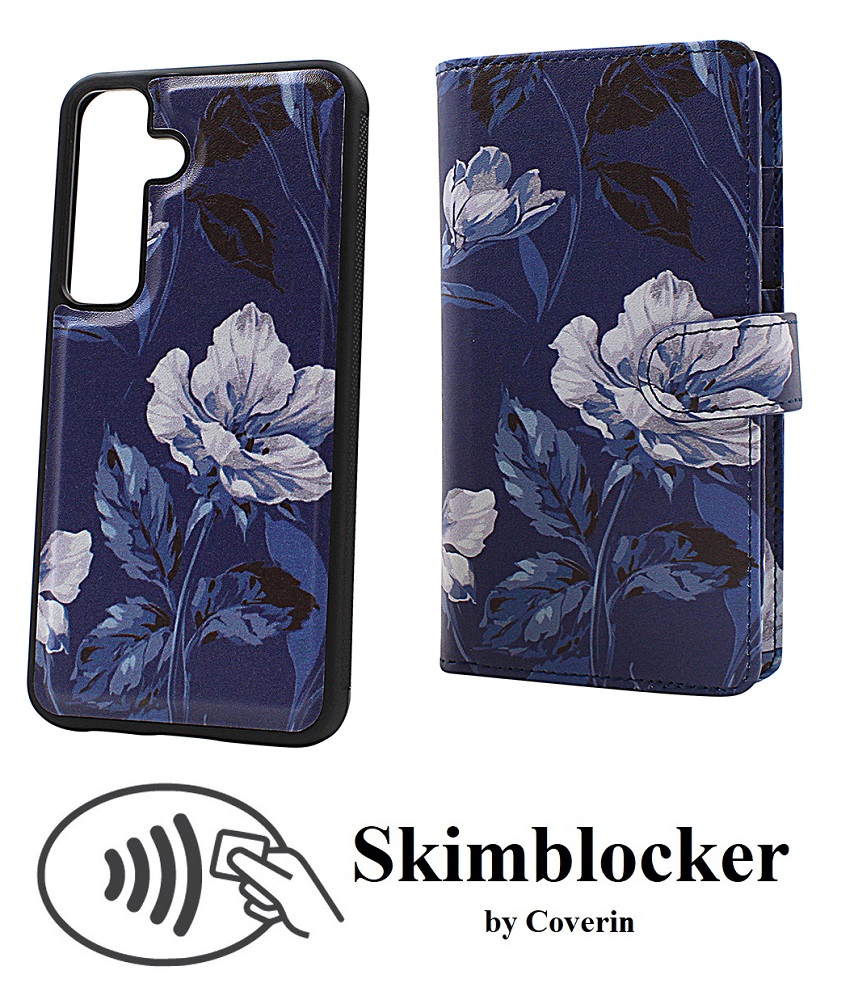 Skimblocker XL Magnet Designwallet Samsung Galaxy S24 5G (SM-S921B/DS)