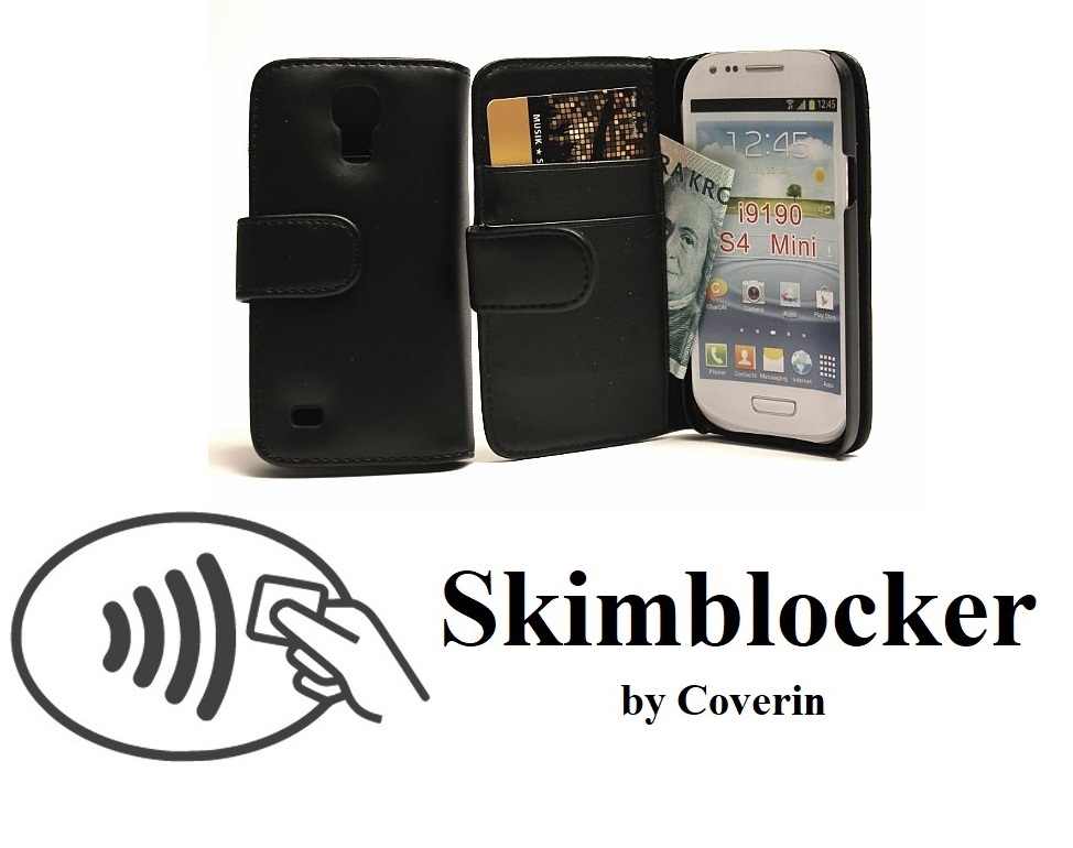 Skimblocker Mobiltaske Samsung Galaxy S4 Mini (i9195/i9190)