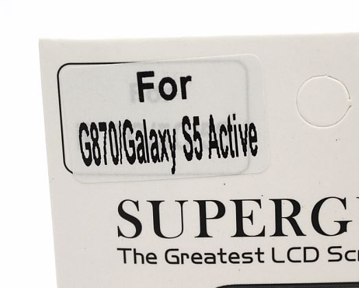 Skrmbeskyttelse Samsung Galaxy S5 Active (SM-G870)