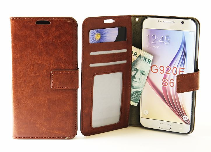 Crazy Horse wallet Samsung Galaxy S6 (G920F)