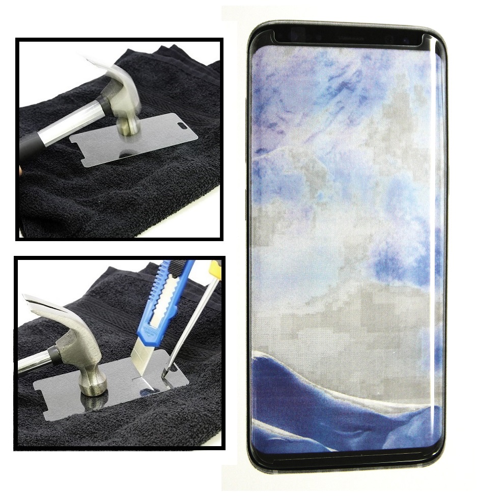 Full Frame Glasbeskyttelse Samsung Galaxy S8 Plus (G955F)