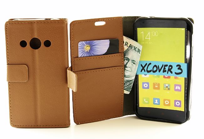 Standcase TPU wallet Samsung Galaxy Xcover 3 (SM-G388F)