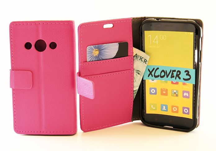 Standcase TPU wallet Samsung Galaxy Xcover 3 (SM-G388F)