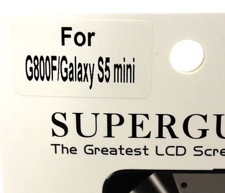Skrmbeskyttelse Samsung Galaxy S5 Mini (G800F)