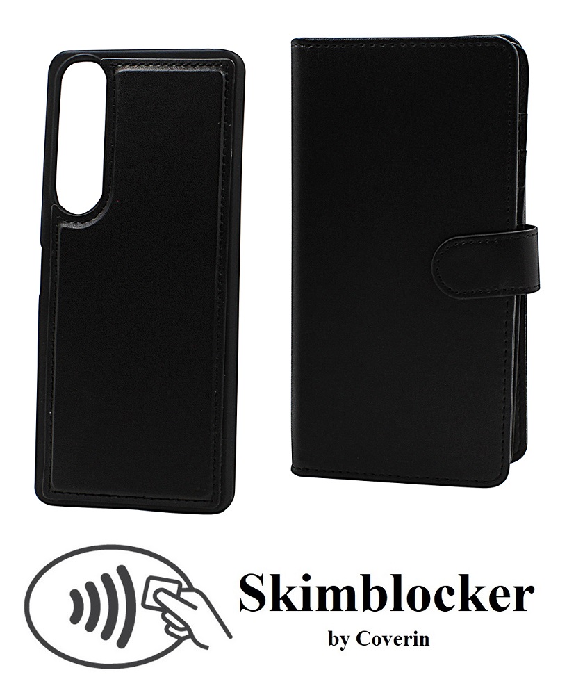 Skimblocker XL Magnet Wallet Sony Xperia 1 IV (XQ-CT54)