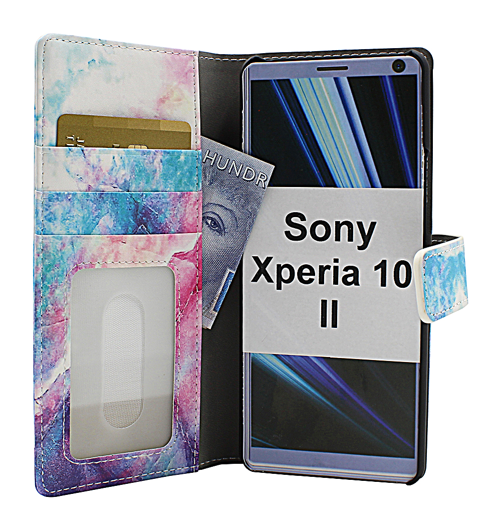 Skimblocker Magnet Designwallet Sony Xperia 10 II (XQ-AU51 / XQ-AU52)