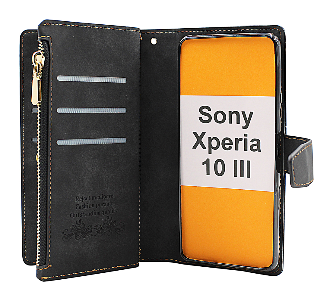 XL Standcase Luxwallet Sony Xperia 10 III (XQ-BT52)