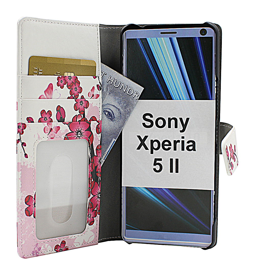 Skimblocker Magnet Designwallet Sony Xperia 5 II
