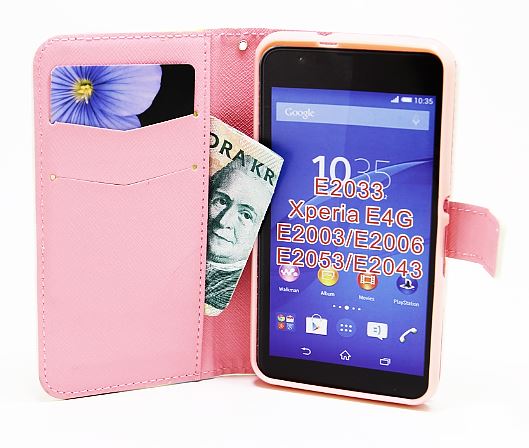 Standcase TPU Wallet Sony Xperia E4g (E2003)
