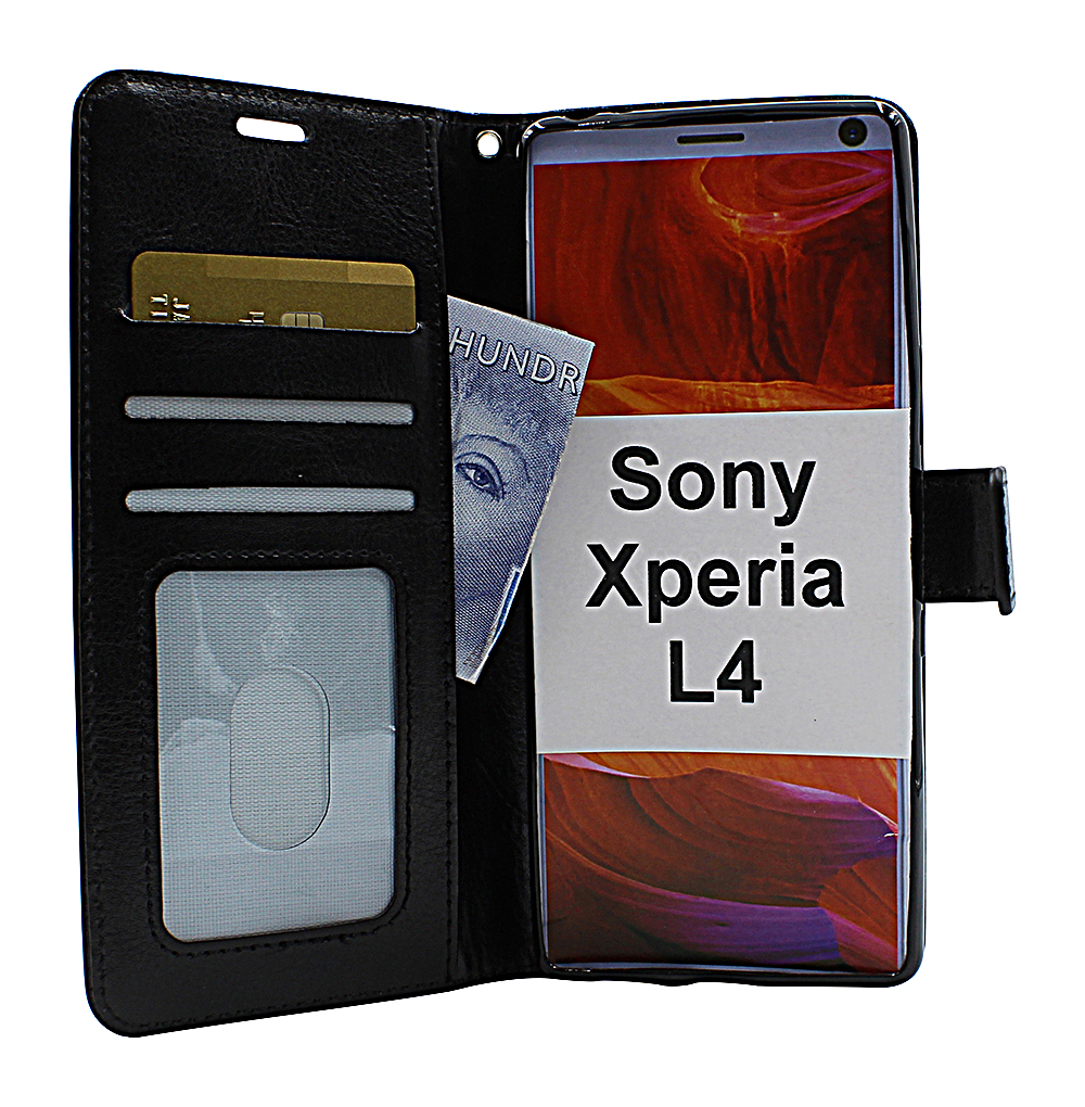 Crazy Horse Wallet Sony Xperia L4