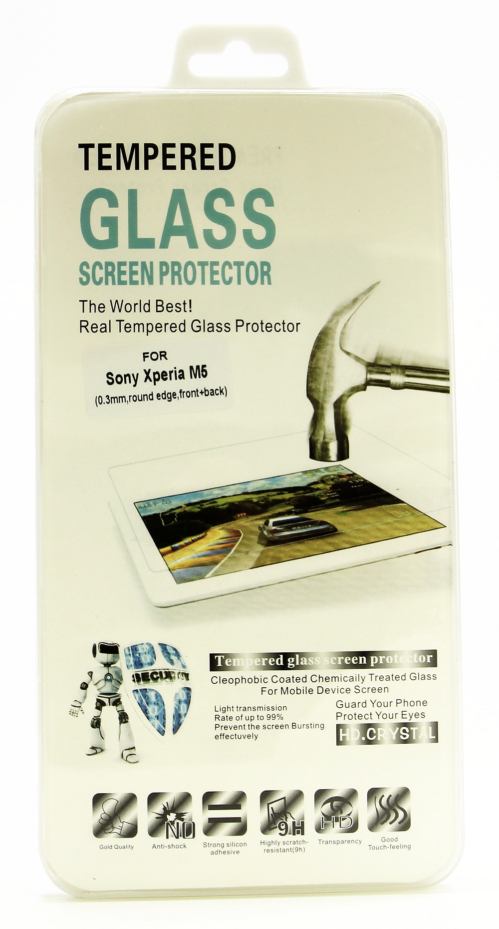 Glasbeskyttelse Front and Back Sony Xperia M5 (E5603)