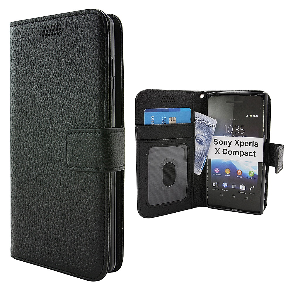 New Standcase Wallet Sony Xperia X Compact (F5321)