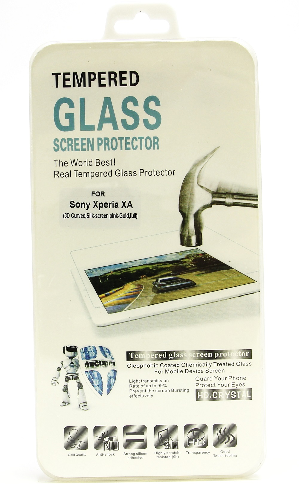 Full Frame Pansarglas Sony Xperia XA (F3111)