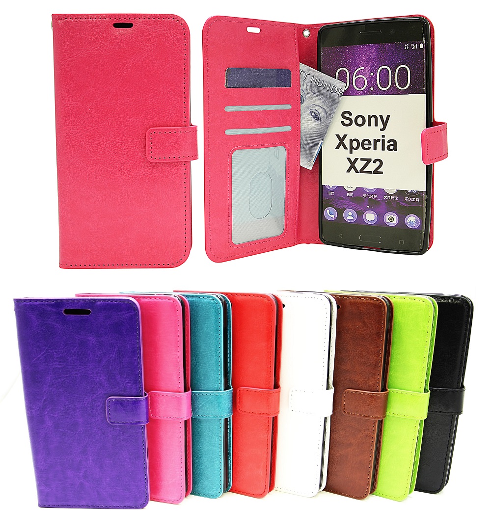 Crazy Horse Wallet Sony Xperia XZ2 (H8266)