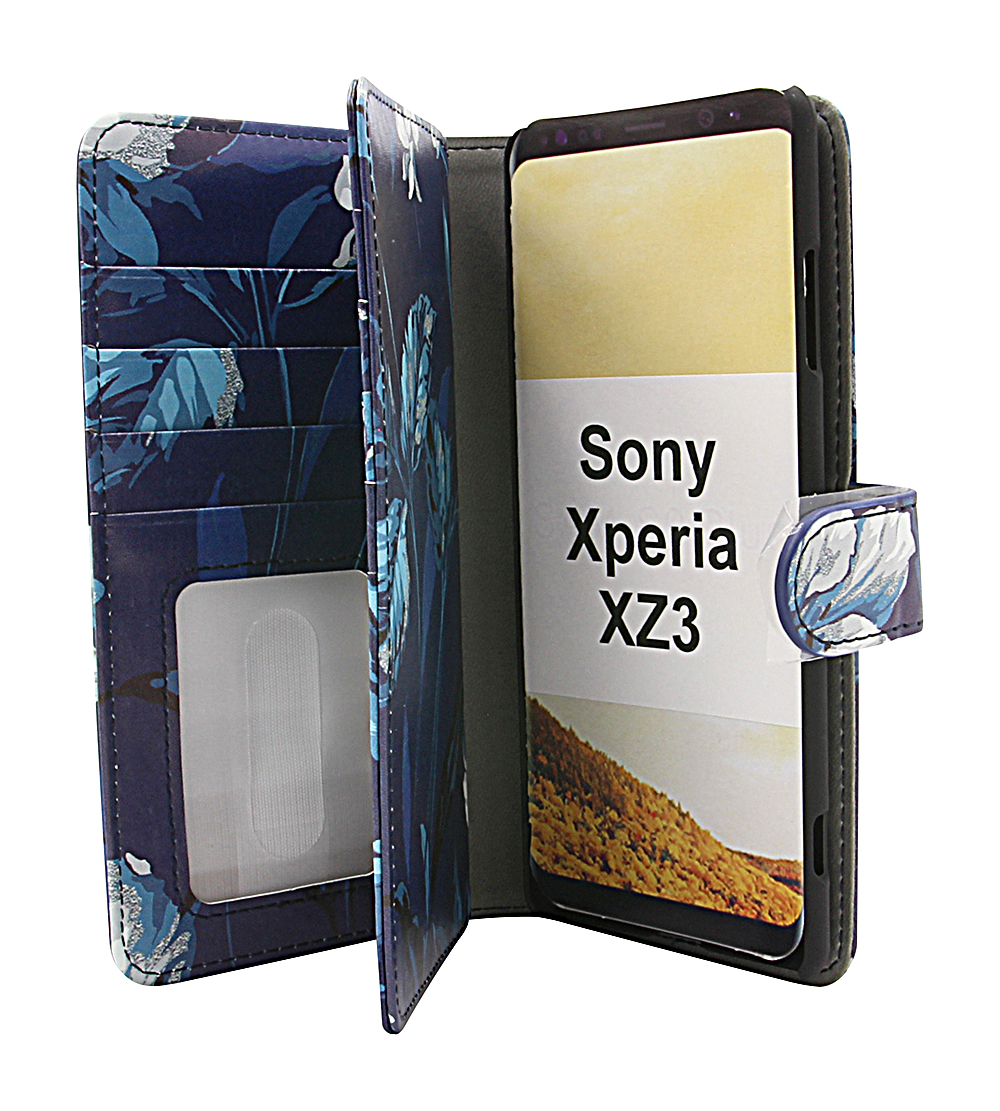 Skimblocker XL Magnet Designwallet Sony Xperia XZ3