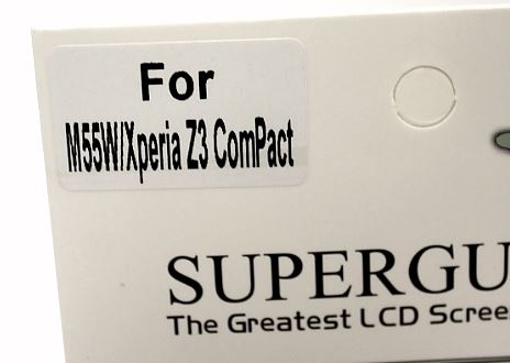 Skrmbeskyttelse Sony Xperia Z3 Compact (D5803)