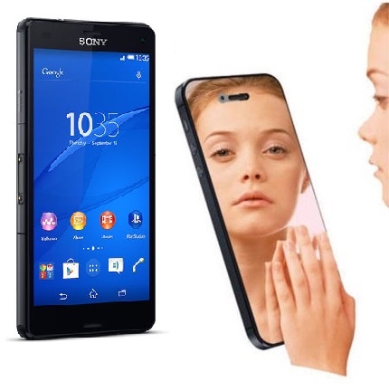 Skrmbeskyttelse med spejlfunktion Sony Xperia Z3 Compact (D5803)