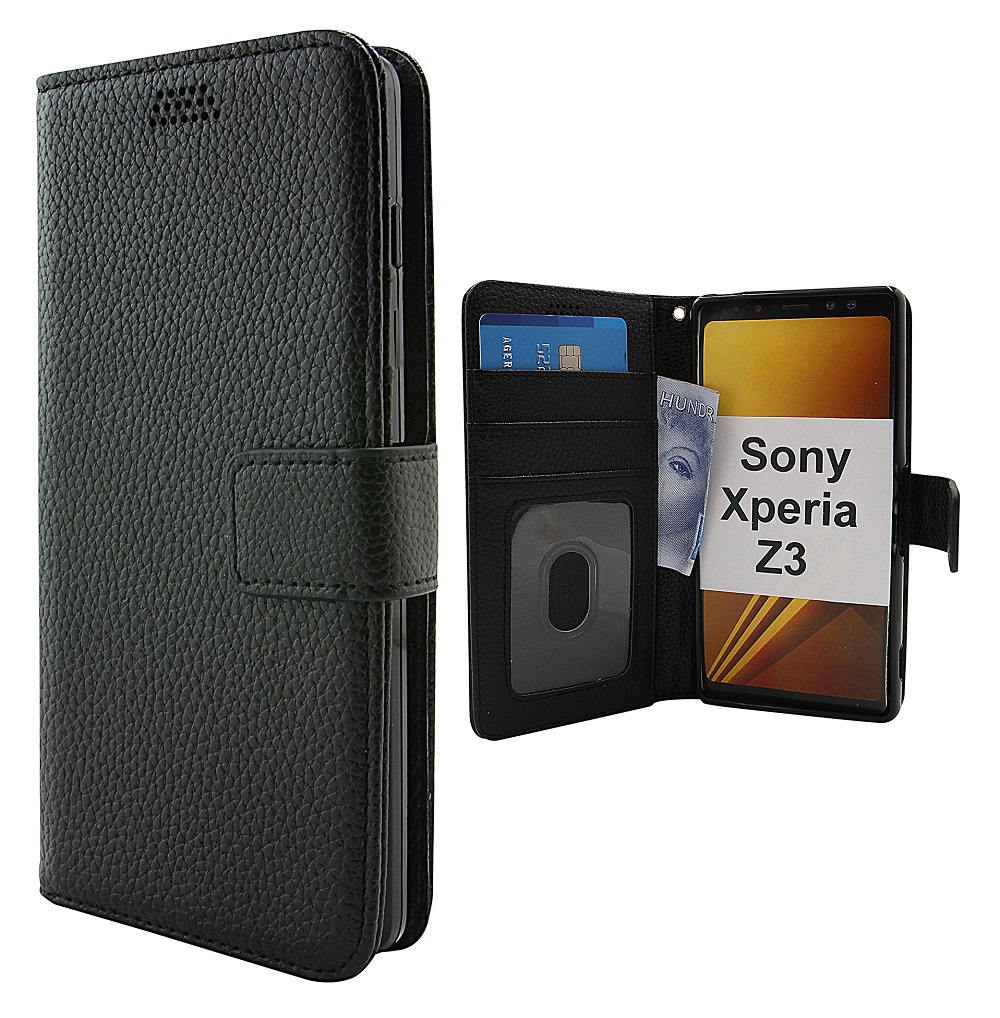 New Standcase Wallet Sony Xperia Z3 (D6603)