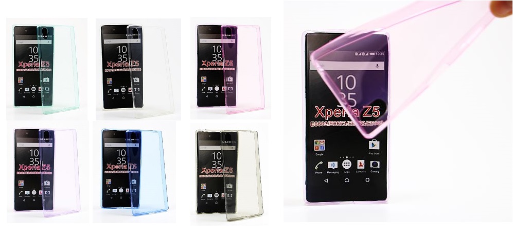 Ultra Thin TPU Cover Sony Xperia Z5 (E6653)