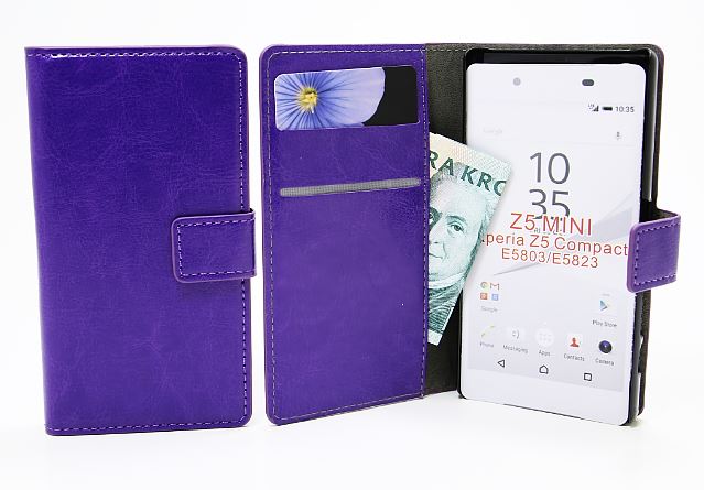 Crazy Horse Wallet Sony Xperia Z5 Compact (E5823)