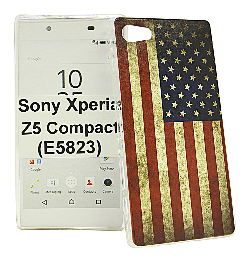 TPU Designcover Sony Xperia Z5 Compact (E5823)