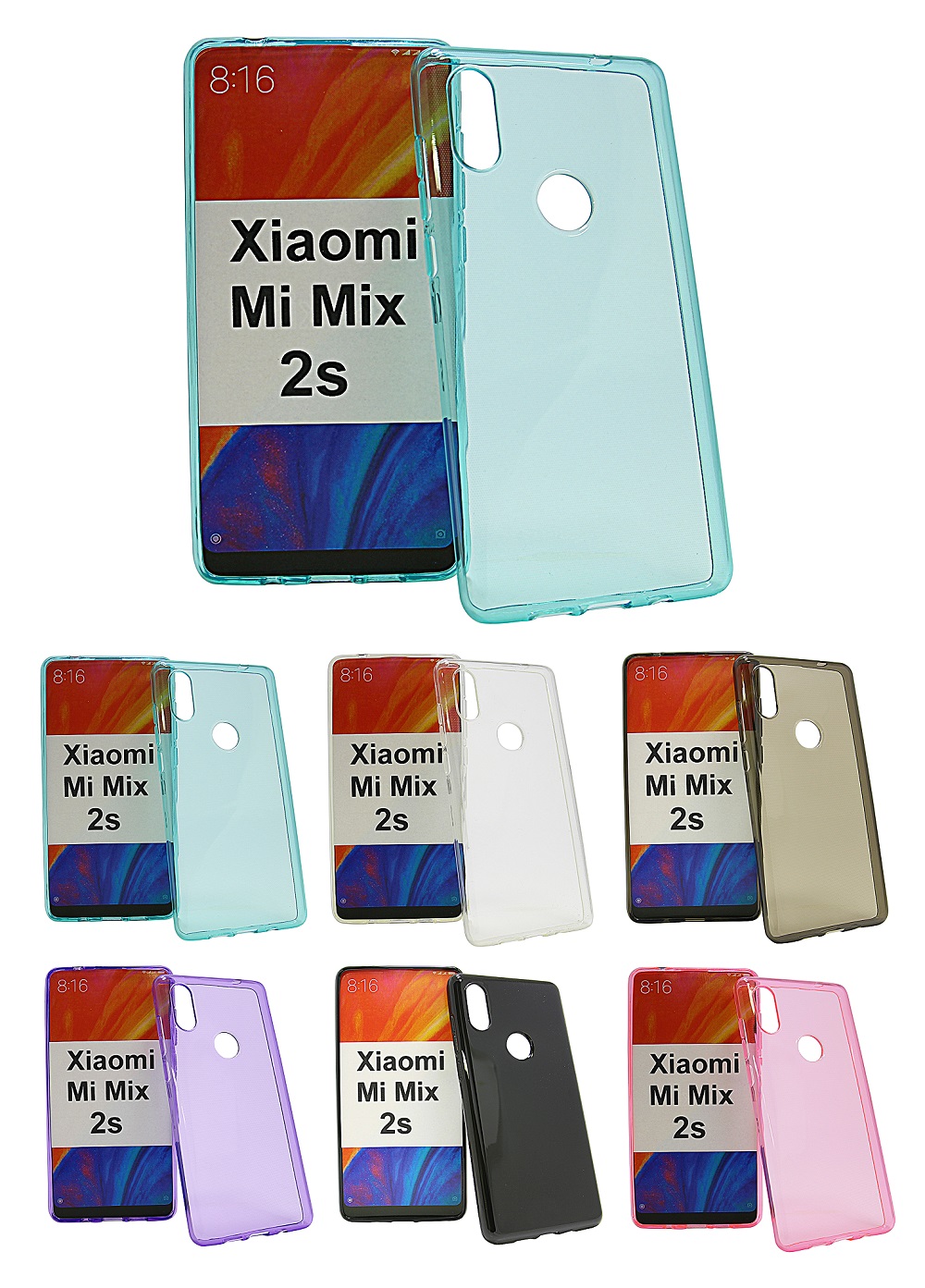 TPU Mobilcover Xiaomi Mi Mix 2s