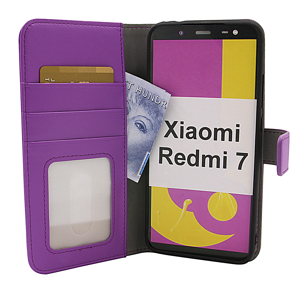 Skimblocker Magnet Wallet Xiaomi Redmi 7
