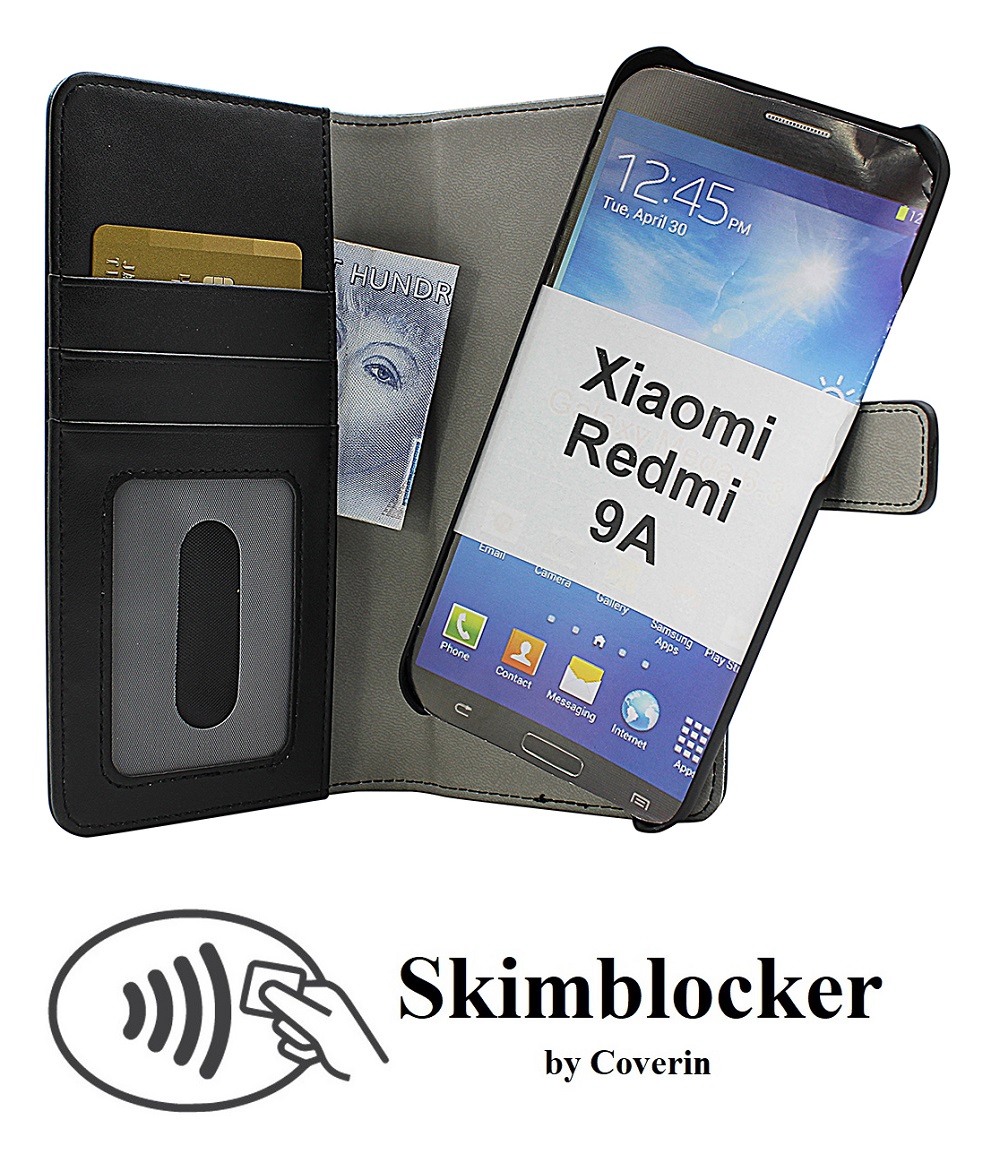 Skimblocker Magnet Wallet Xiaomi Redmi 9A
