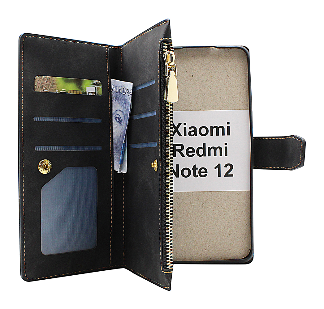 XL Standcase Luxwallet Xiaomi Redmi Note 12