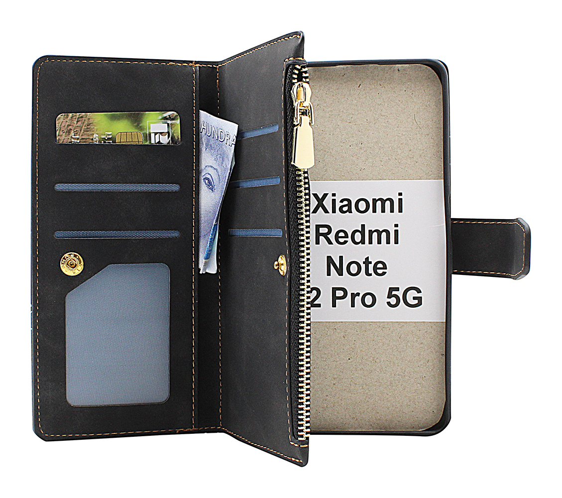 XL Standcase Luxwallet Xiaomi Redmi Note 12 Pro 5G