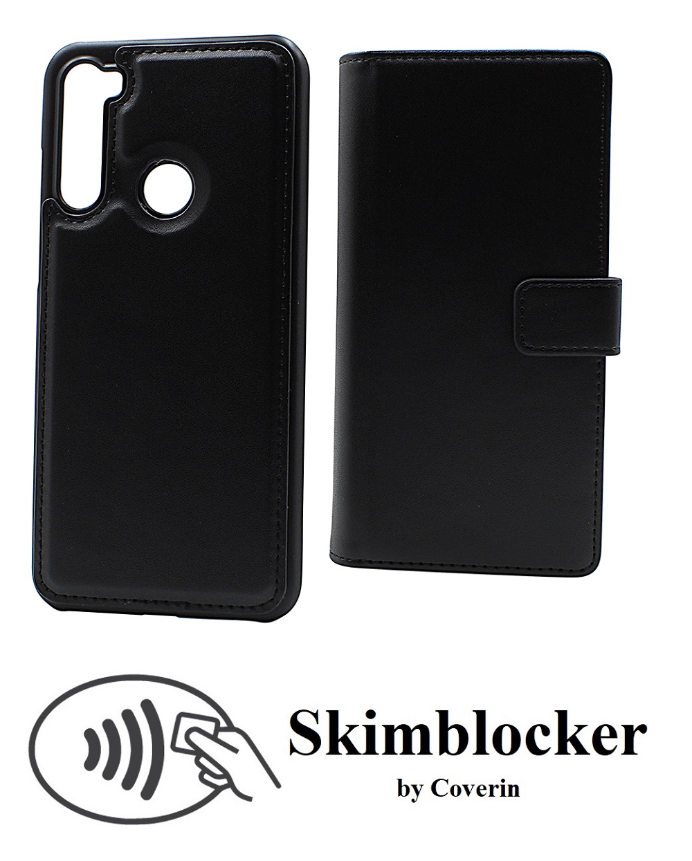 Skimblocker Magnet Wallet Xiaomi Redmi Note 8T
