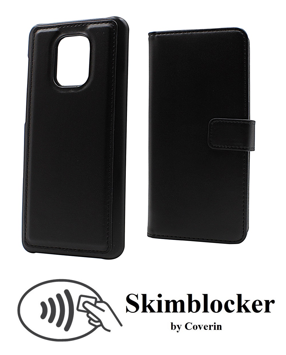Skimblocker Magnet Wallet Xiaomi Redmi Note 9s / Note 9 Pro