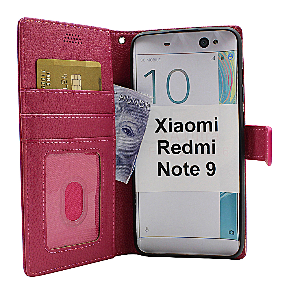 New Standcase Wallet Xiaomi Redmi Note 9