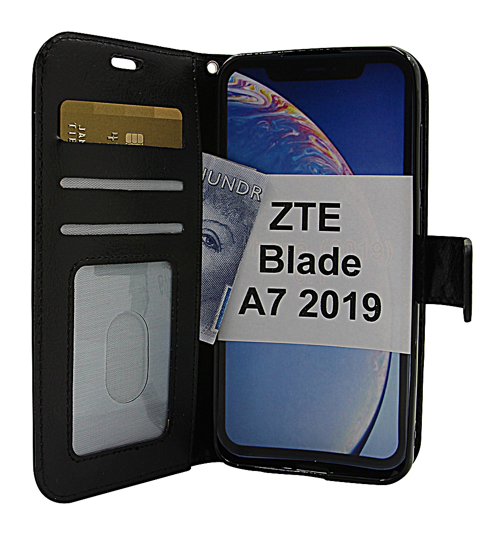 Crazy Horse Wallet ZTE Blade A7 2019