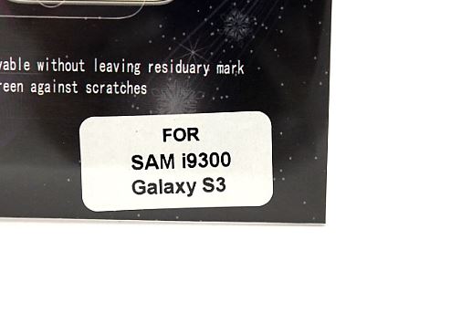 Skrmbeskyttelse Samsung Galaxy S3 (i9300)