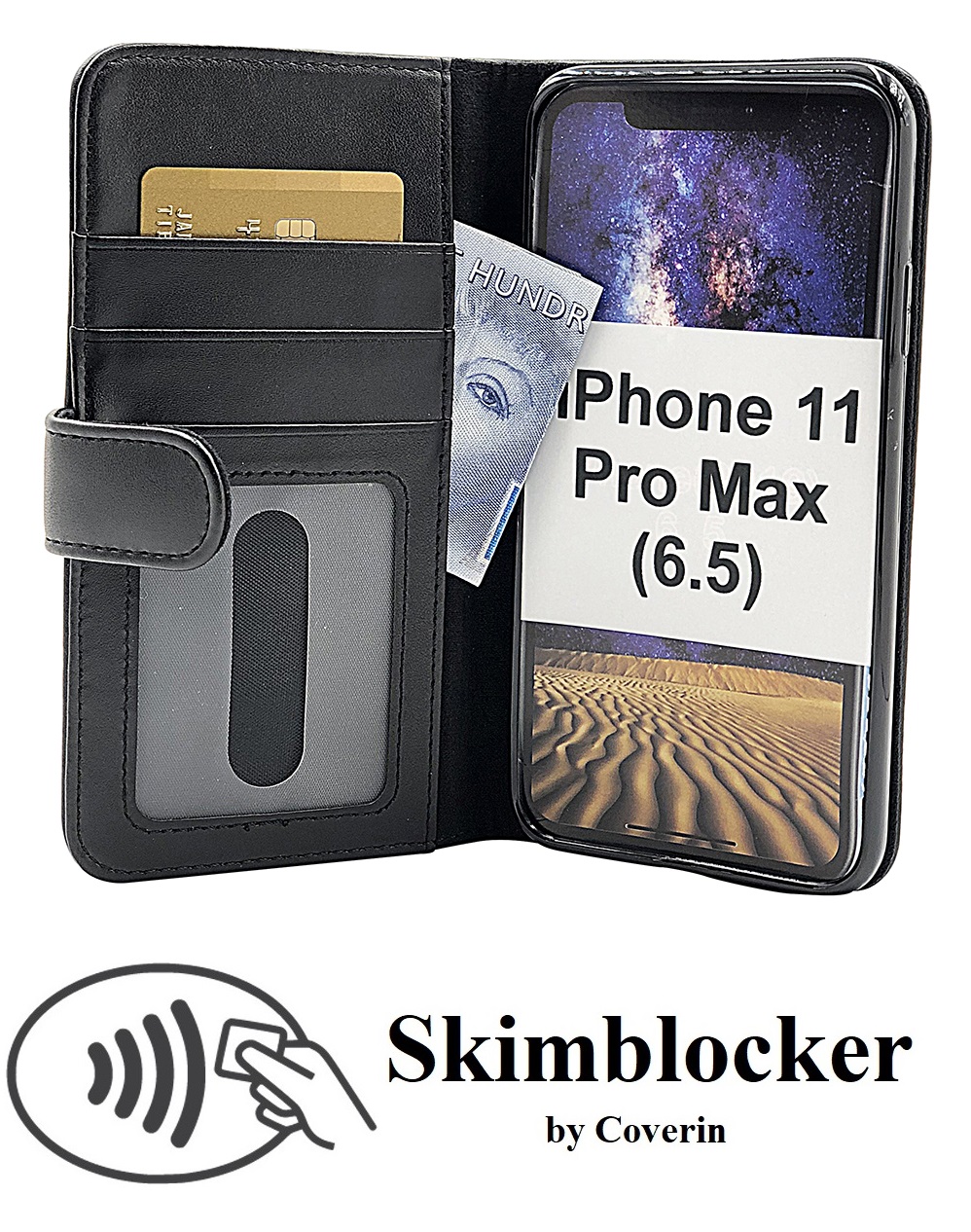 Skimblocker Mobiltaske iPhone 11 Pro Max (6.5)