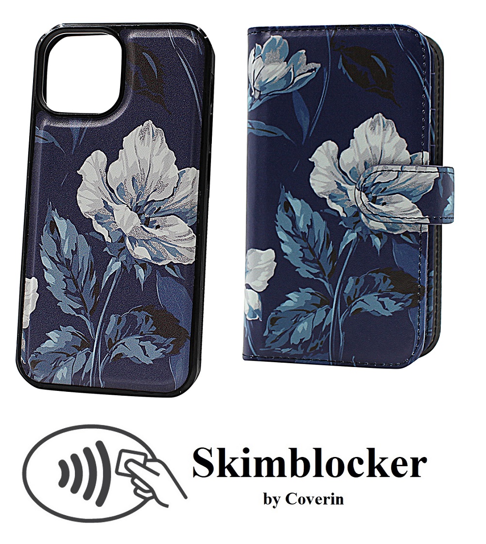 Skimblocker XL Magnet Designwallet iPhone 13 Mini (5.4)